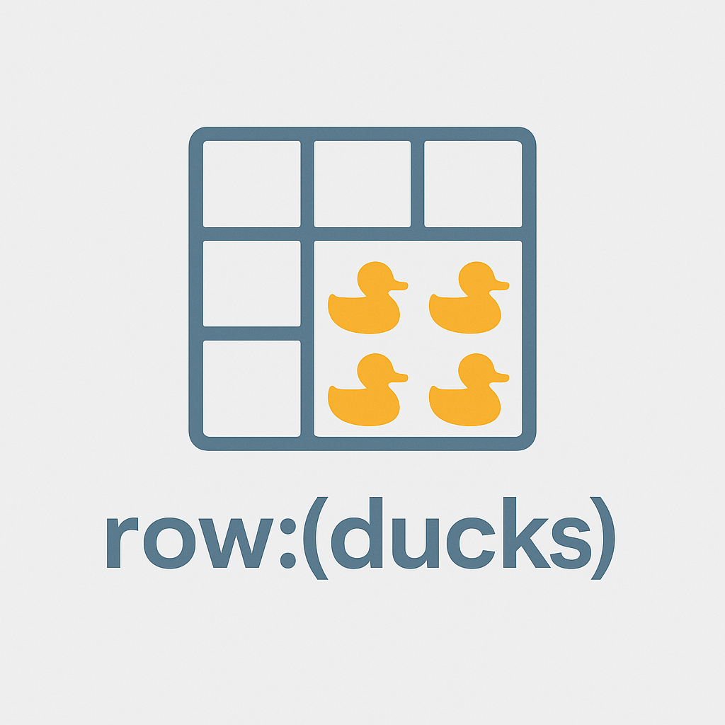 row:(ducks) inventory UI screenshot